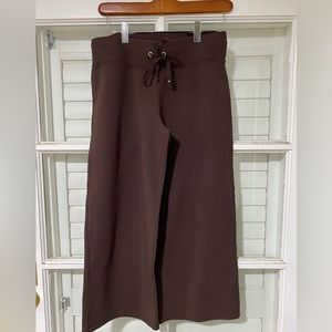 Christine Alexander chocolate brown capri